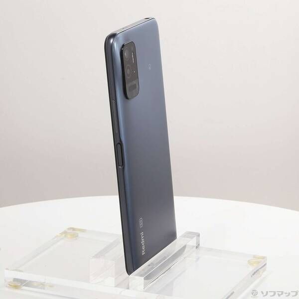 中古品〕 Redmi Note 10T 64GB アジュールブラック A101XM