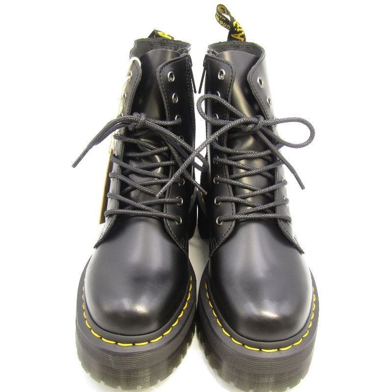 ♥ Dr.Martens ドクターマーチン UK5 8ホールブーツ JADON スムースレザー 15265001 厚底 ウィメンズ レディース ブラック 35004891 WWW_OLIVIERBERNSTEIN_COM