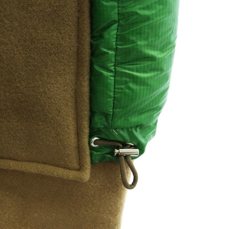 s*読様 sacai × Gloverall ドッキング ダッフルコート ダウン サカイ