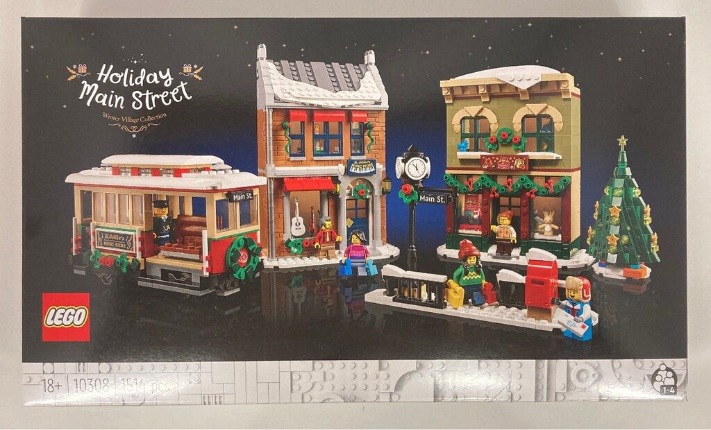LEGO (BUILDING TOY) HOLIDAY MAIN STREET 10308