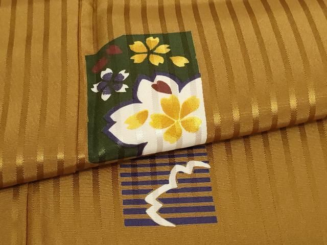 平和屋着物□小紋 舞桜文 洗える着物 DAAW9583sf - メルカリ