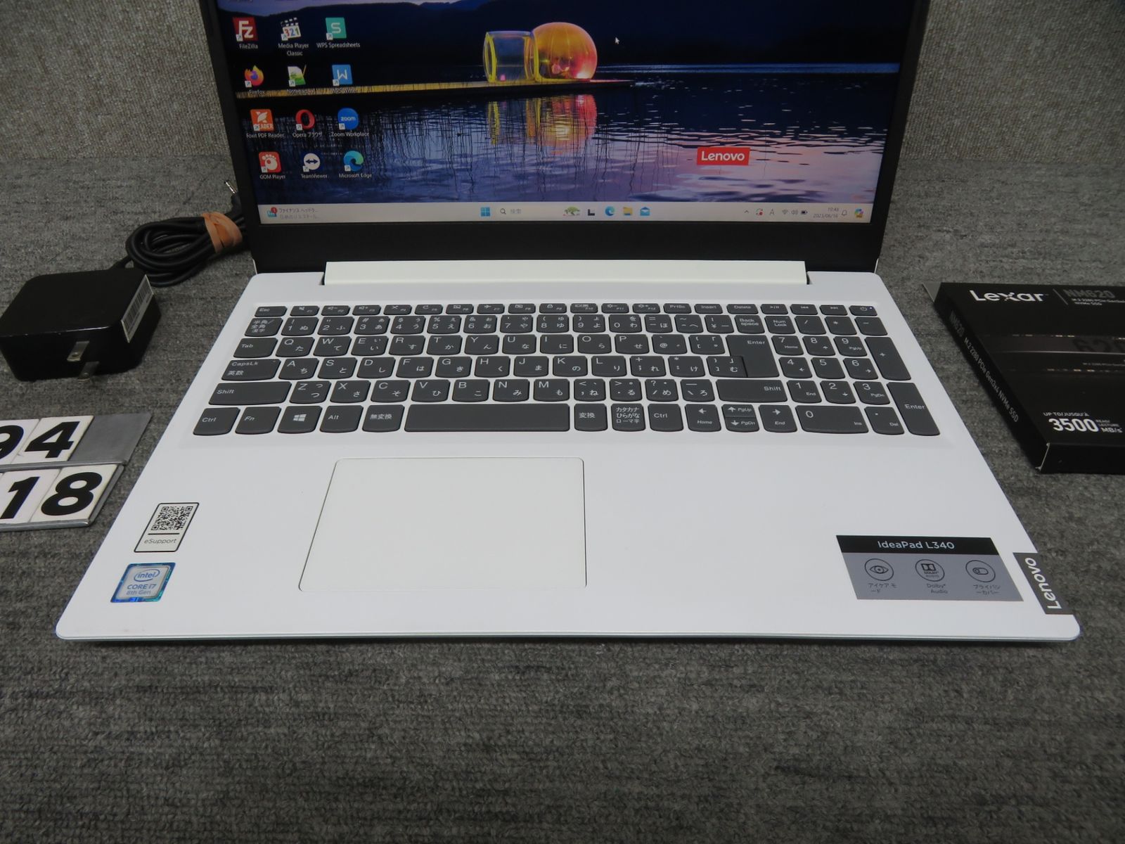 中古】Lenovo IdeaPad L340 i7/SSD512GB/Win11 Office付 - メルカリ