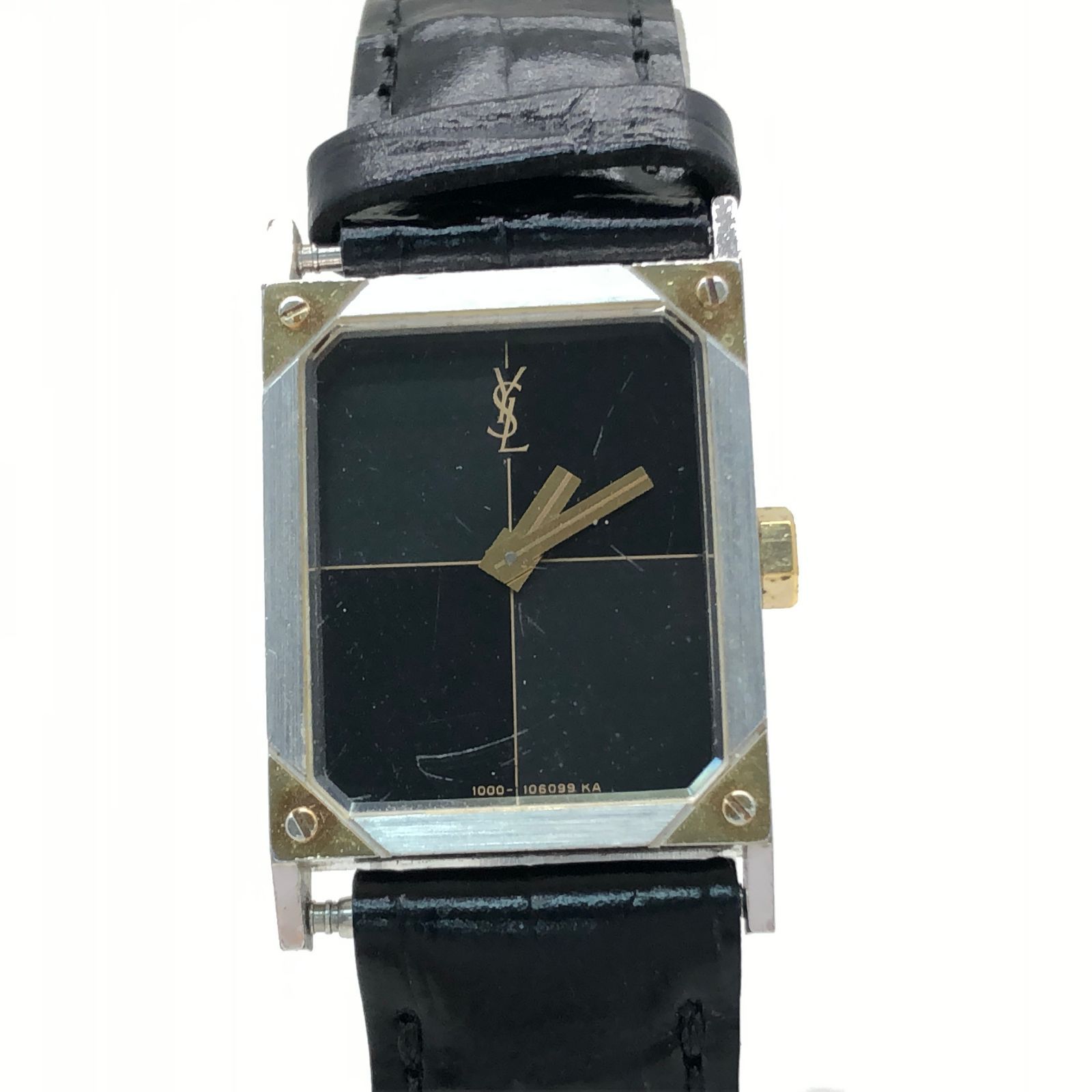 新作登場新品YSL WATCH イヴサンローラン 黒文字盤 レディース腕時計 時計