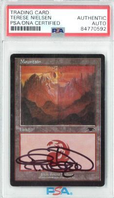 MTG Guruランド 山 プロモ（サイン入り） - メルカリ