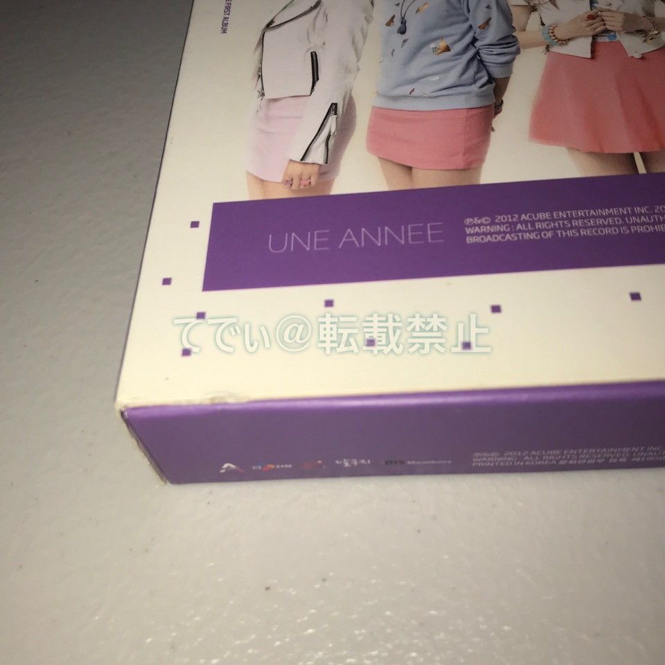 Apink 直筆サイン「UNE ANNEE」廃盤CD