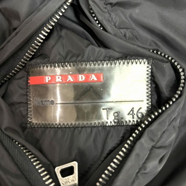 プラダ PRADA Art.sgv753 リバーシブル ブルゾン ナイロンジャケット