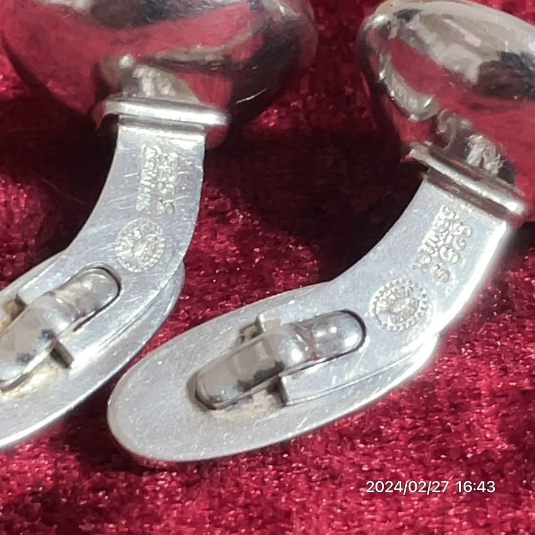 ジョージジェンセン　カフス　ヴィンテージ　カフス SV925 　箱つき SV925 美品 GEORG JENSEN ジョージジェンセン カフス