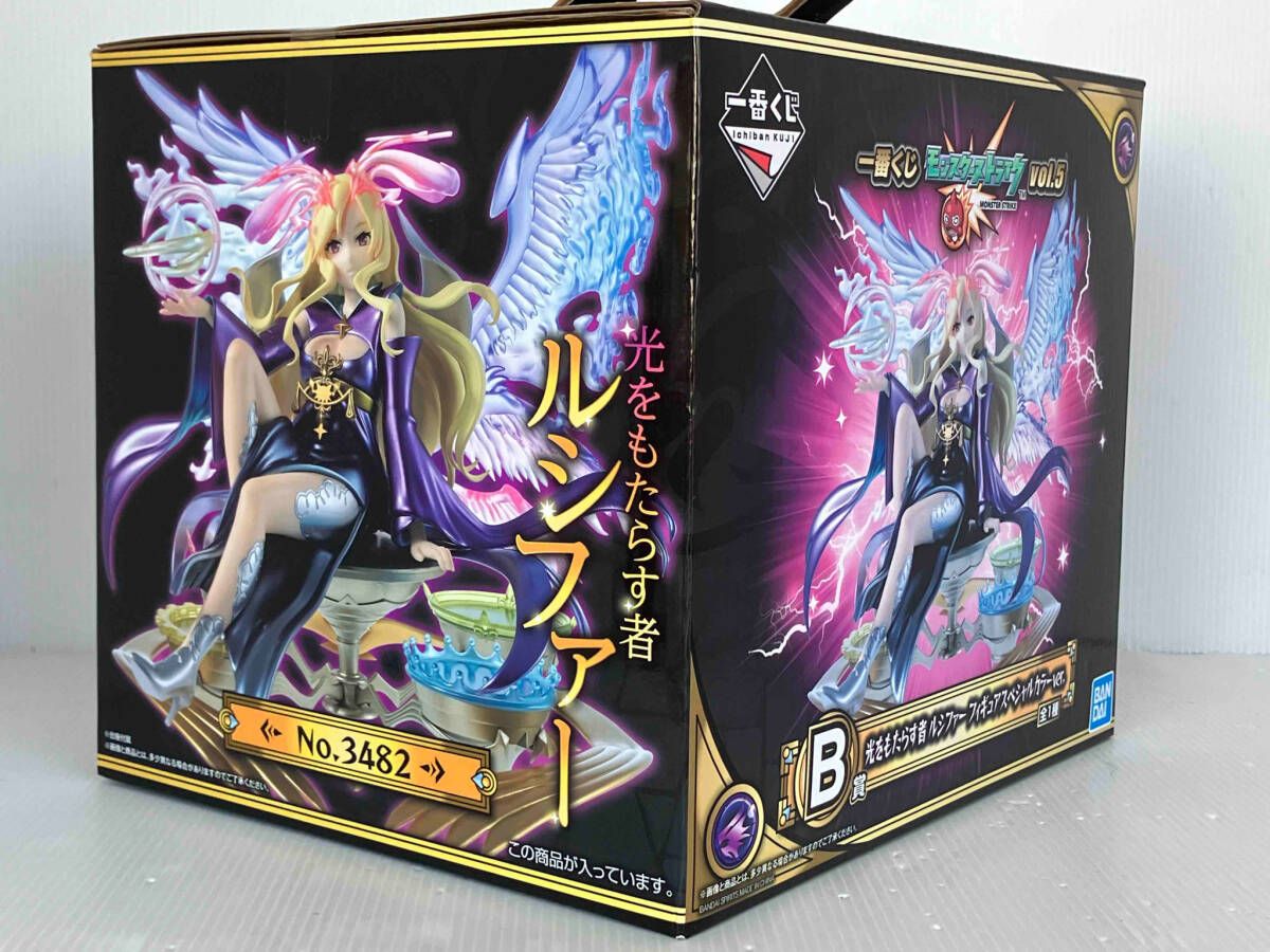 ★【新品未開封】モンスターストライクA賞光をもたらす者ルシファーフィギュア 広03 B賞 光をもたらす者 ルシファー スペシャルカラーver. 一番