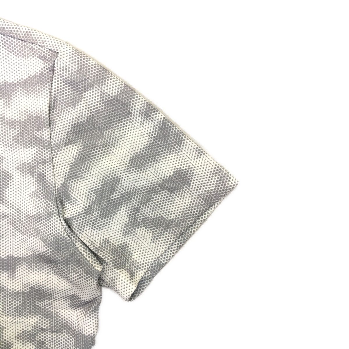 中古 メンズ ブリーフィング BRIEFING 半袖ポロシャツ L 白