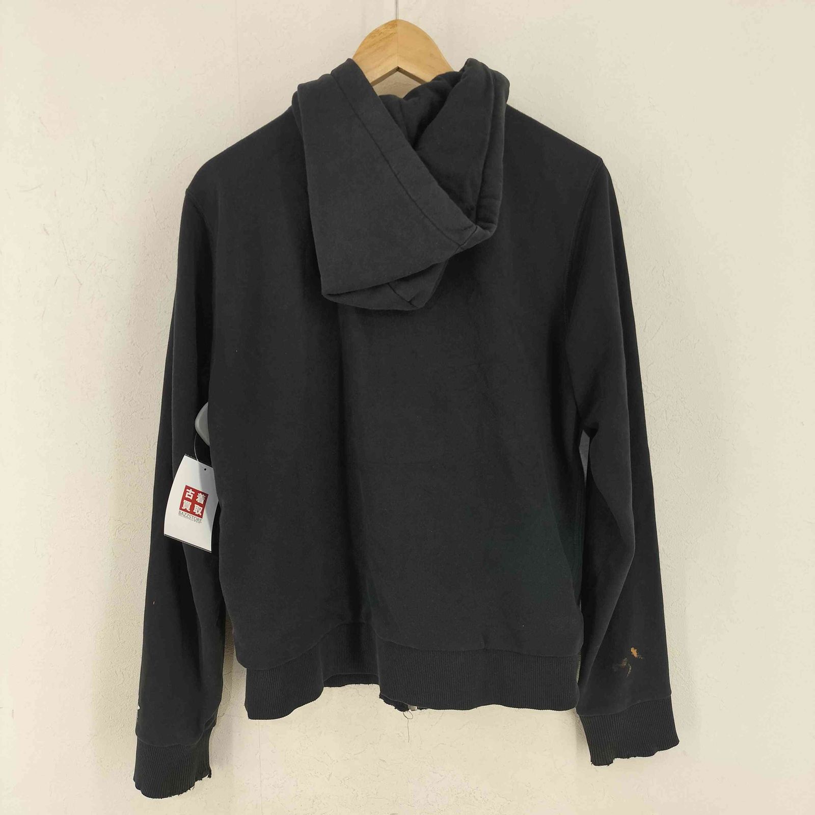 若者に人気のブランド Stussy ステューシー 00S メンズ ジップパーカー 星条旗 TROOPS ジャケット・アウター