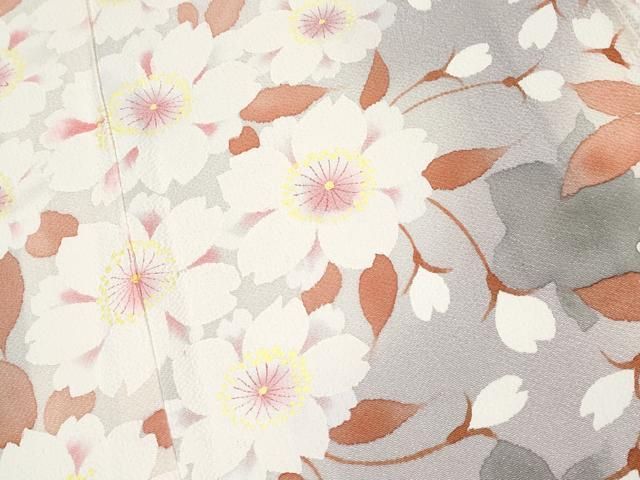 暈し染め 鬼しぼ縮緬