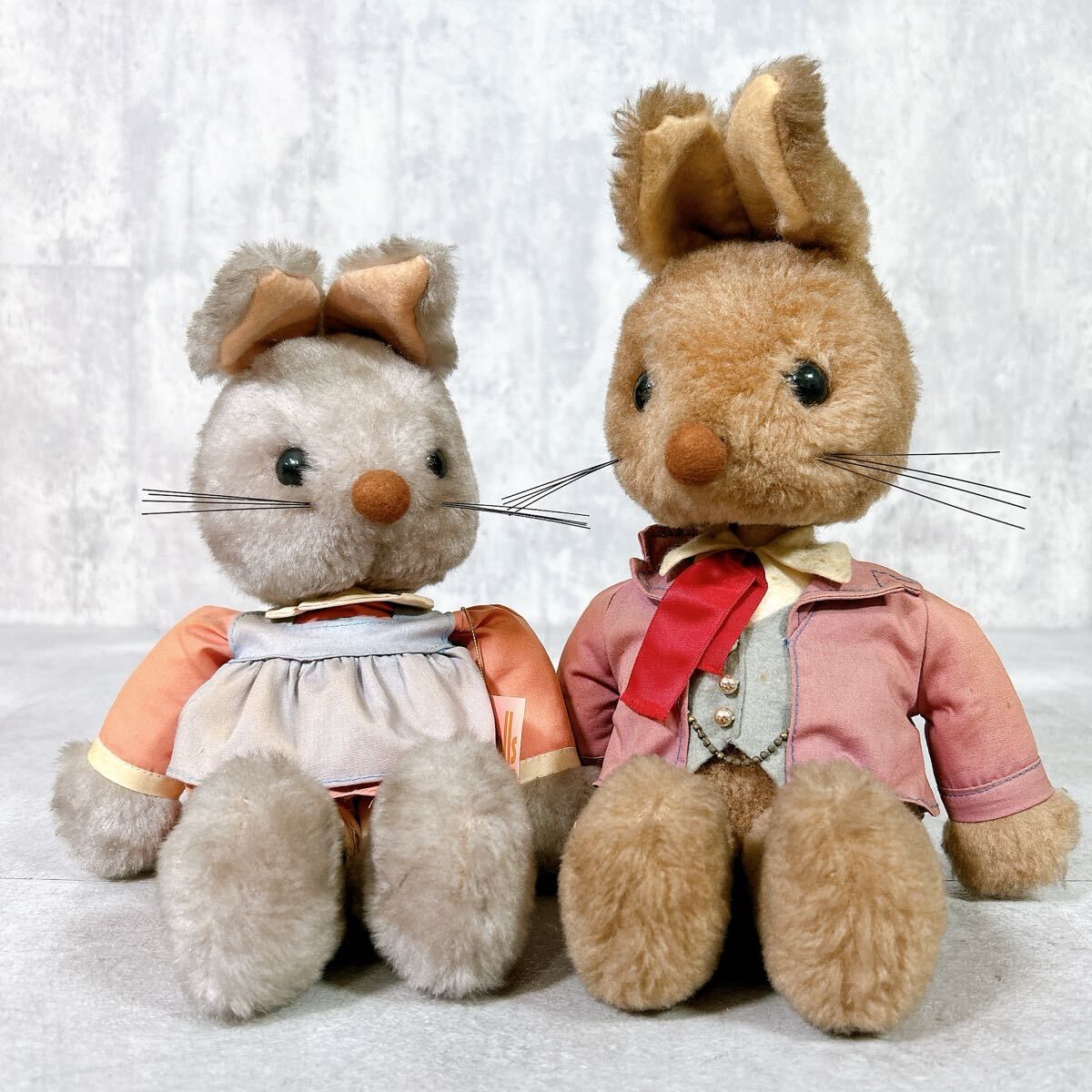 X953 Sankyo doll オルゴール うさぎ 人形 首が動く レトロ - メルカリ