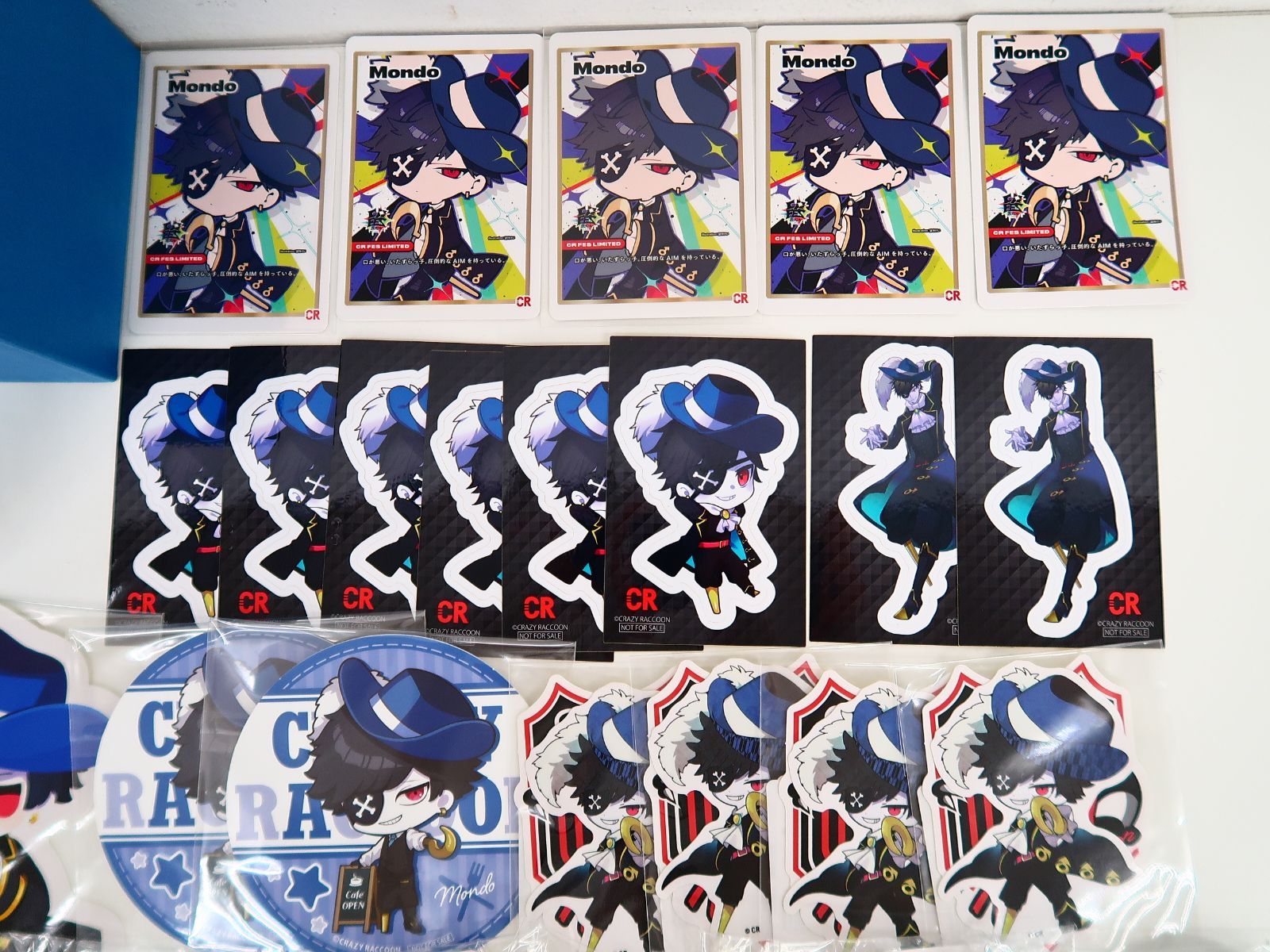 Crazy Raccoon Mondo グッズ セット 43点セット Crazy Raccoon Mondo グッズ - メルカリ