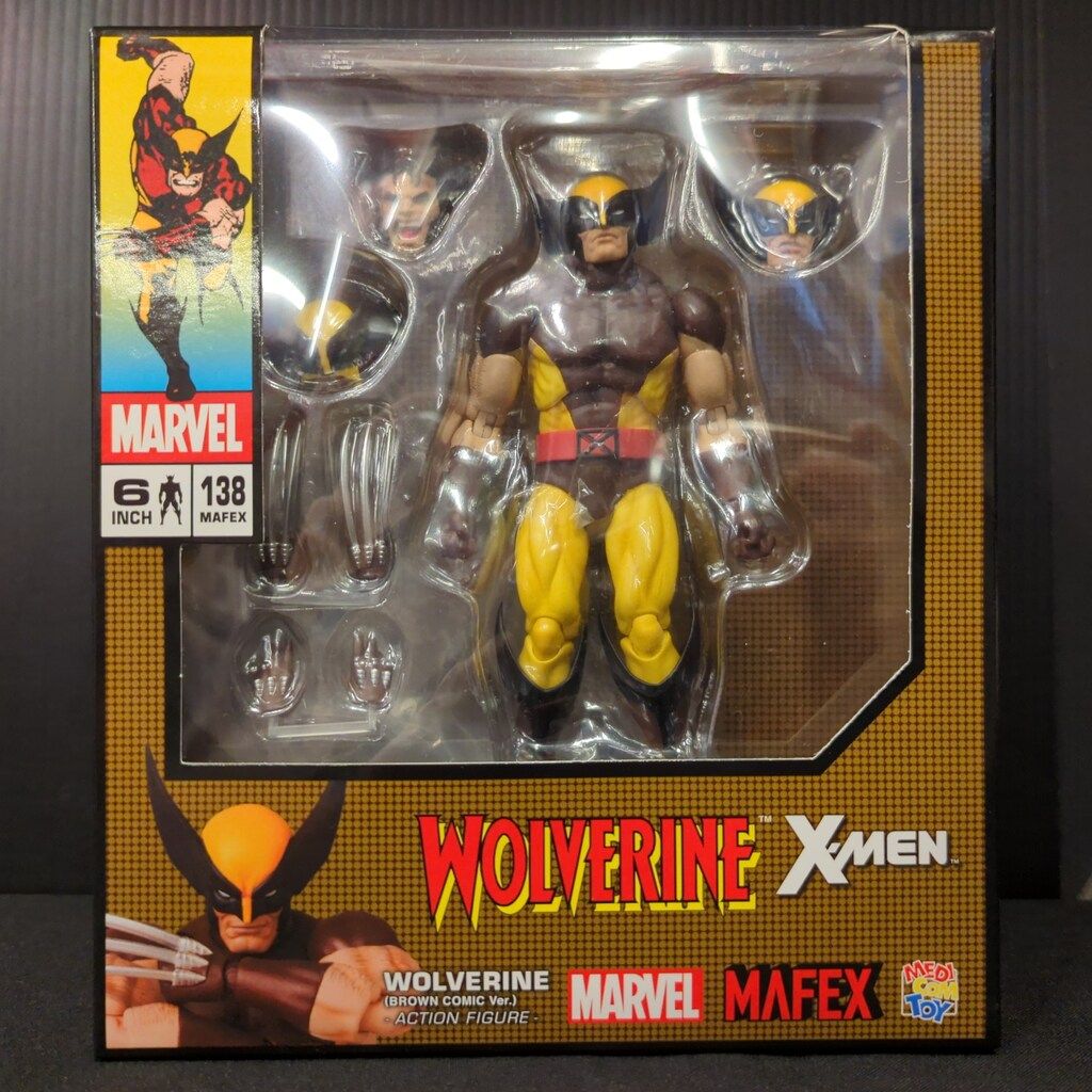 アメコミ MAFEX No.138 WOLVERINE BROWN COMIC Ver. MEDICOM TOY MAFEX No.138 WOLVERINE BROWN COMIC Ver. X-MEN | eBay