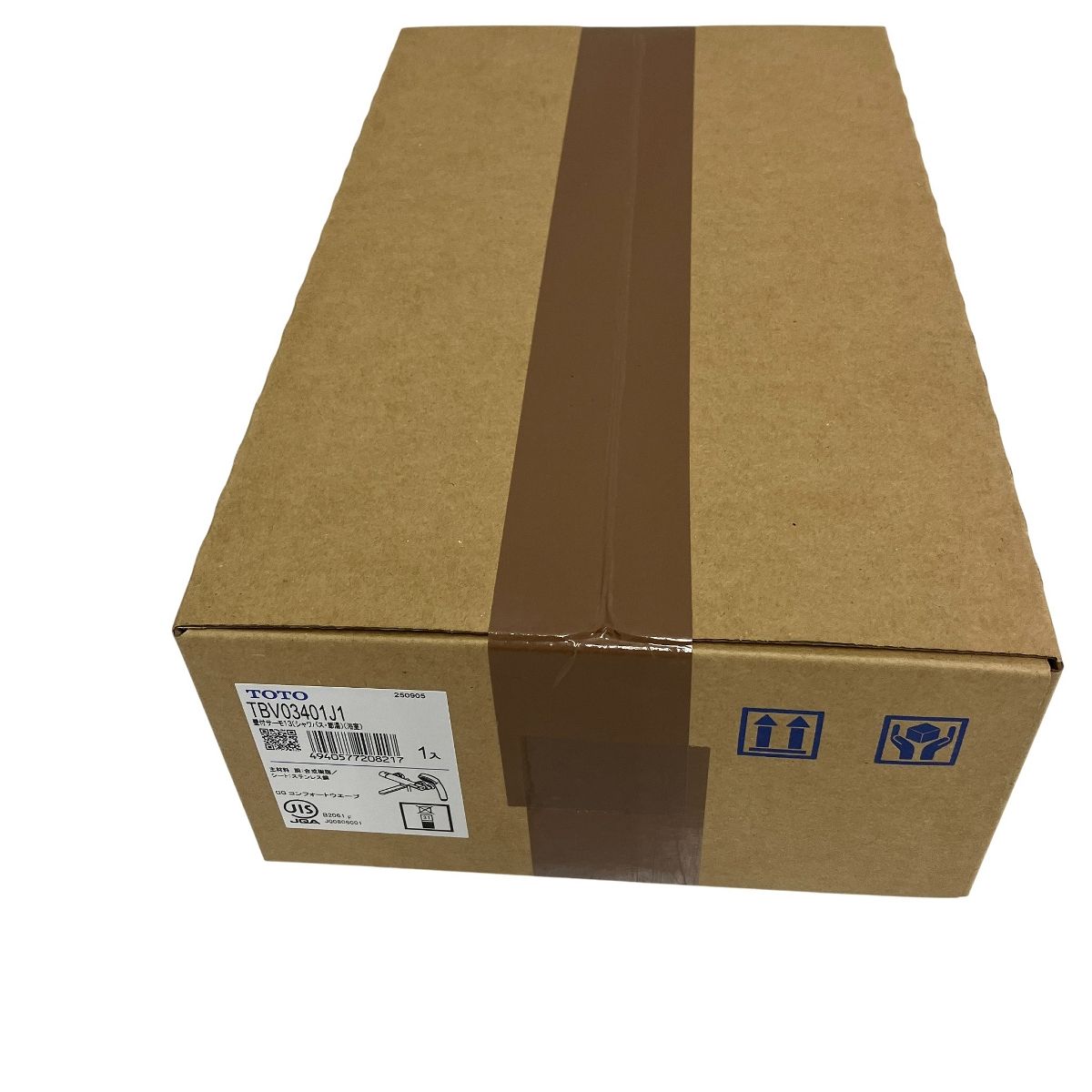 30日間返品交換可能！ TOTO TBV03401J1 浴室用 壁付サーモスタット混合栓 コンフォートウエーブ ♥ 未開封 T10445027