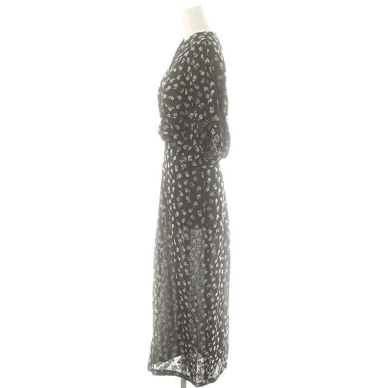 マメクロゴウチ Mame Kurogouchi 25SS Floral Jacquard Volume