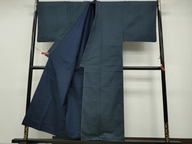 平和屋着物●男性 本場大島紬 アンサンブル 100亀甲 総詰め キングサイズ 正絹 CAAY4828ut