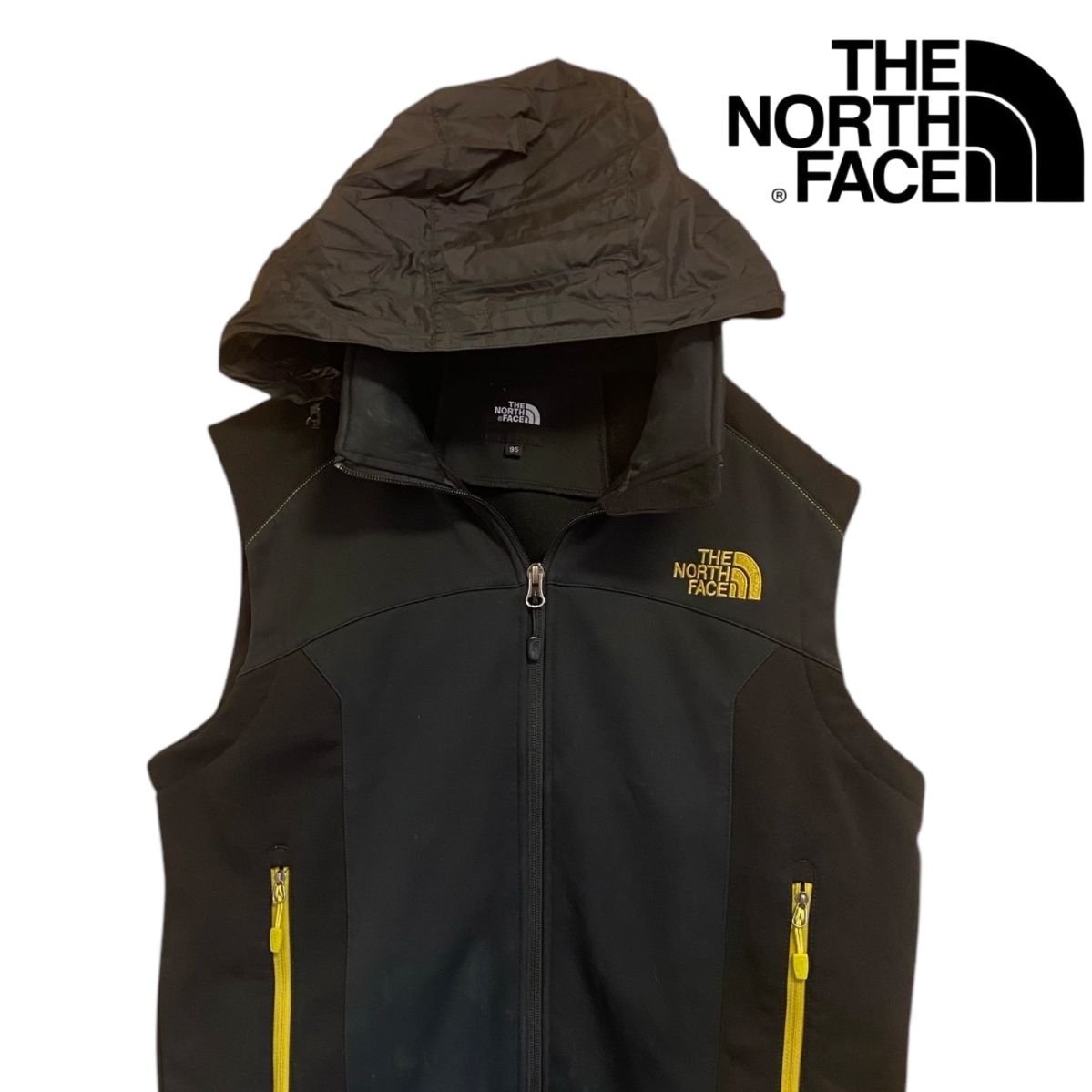 THE NORTH FACE  ジップアップベスト　収納式フード付き
