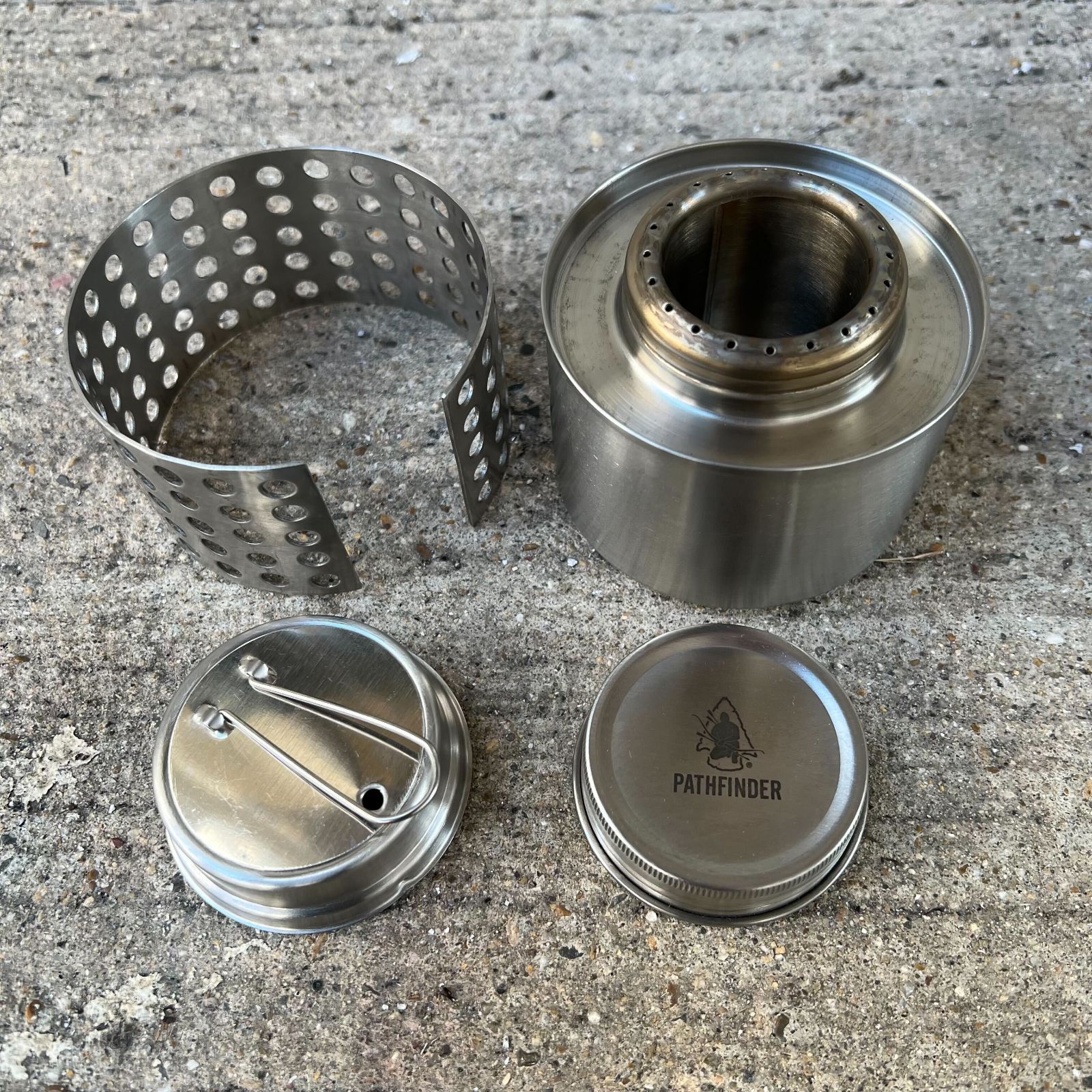 使用済み】廃盤レア商品 パスファインダー アルコールストーブ