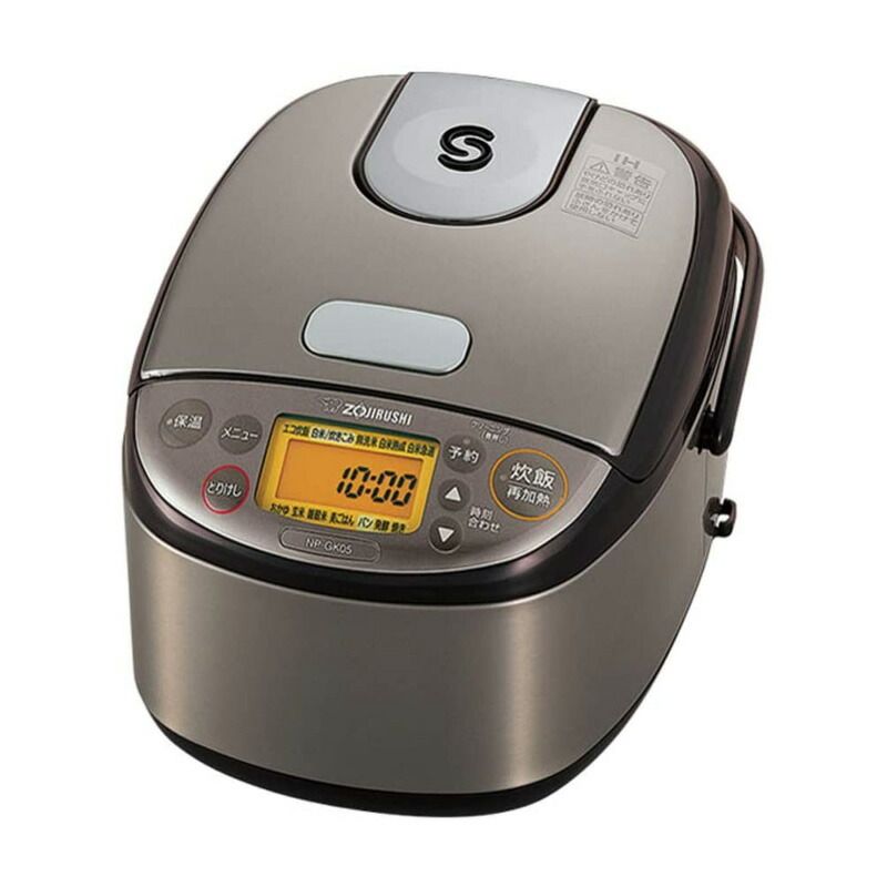 メーカー正規品 象印 ZOJIRUSHI め炊き 3合炊き 炊飯器 IH炊飯ジャー ステンレスブラウン NP-GK05-XT
