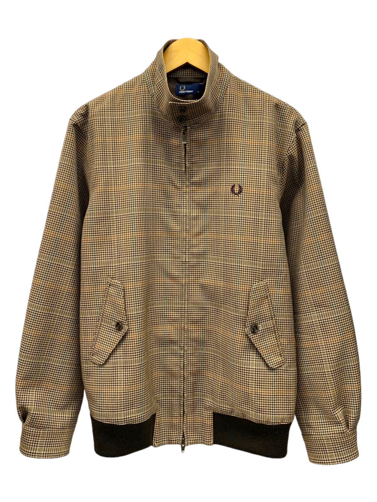 FRED PERRY (フレッドペリー) GUN CLUB CHECK HARRINGTON JACKET