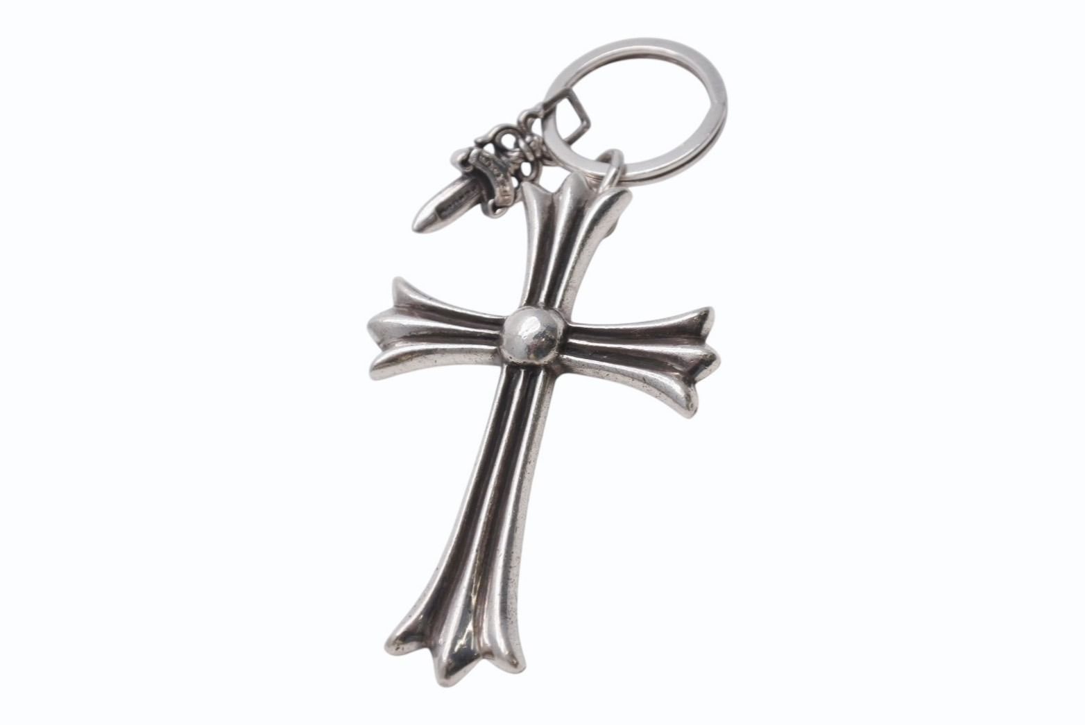 CHROME HEARTS ラージクロス キーリング ヴィンテージ CHROME HEARTS ラージクロス キーリング ヴィンテージ