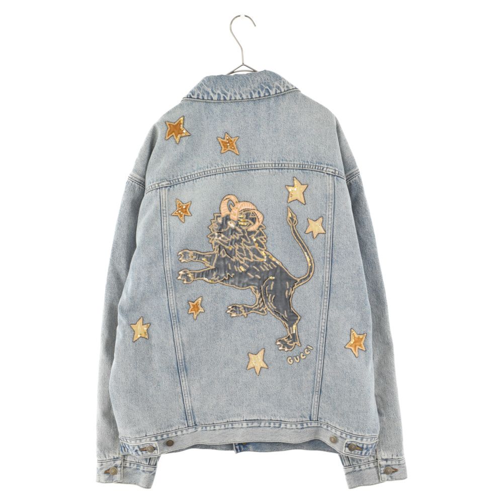 GUCCI Gジャン　デニムジャケット Gucci Dark Blue Denim Jacket (GUCCI/デニムジャケット) 835282