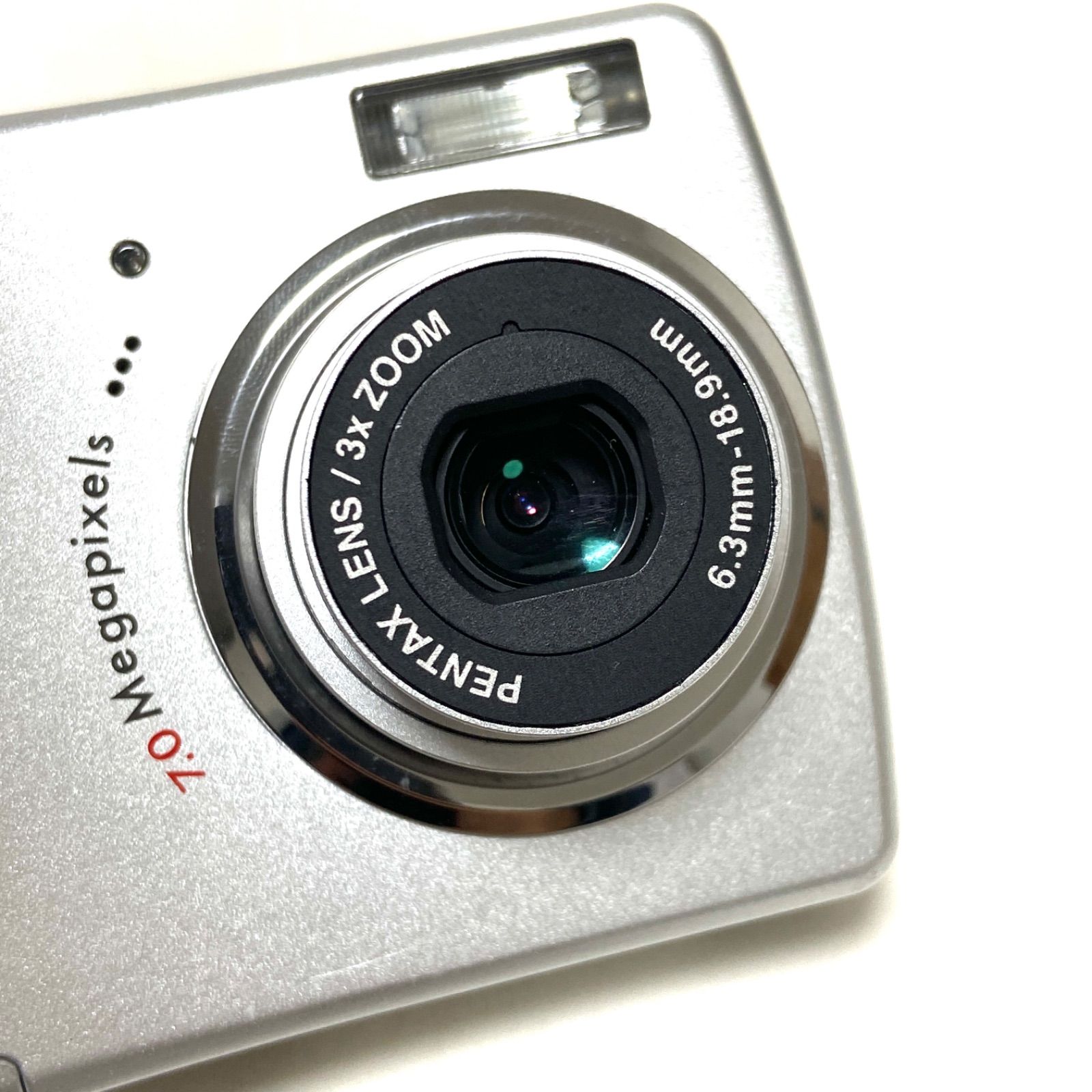 PENTAX Optio M20 シルバー コンパクトデジタルカメラ 7.0 MEGAPIXELS