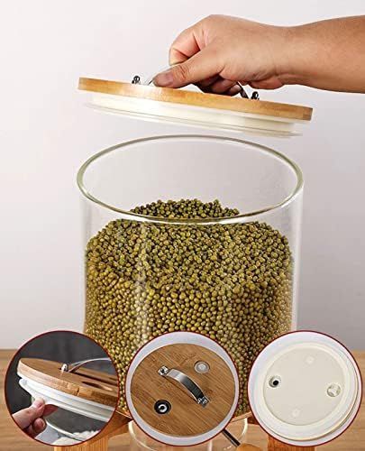 早い者勝ち❗️米びつ ライスディスペンサー 米櫃 おしゃれ 計量カップ付貯蔵容器 米びつ ライスディスペンサー 米櫃 おしゃれ 計量カップ付貯蔵