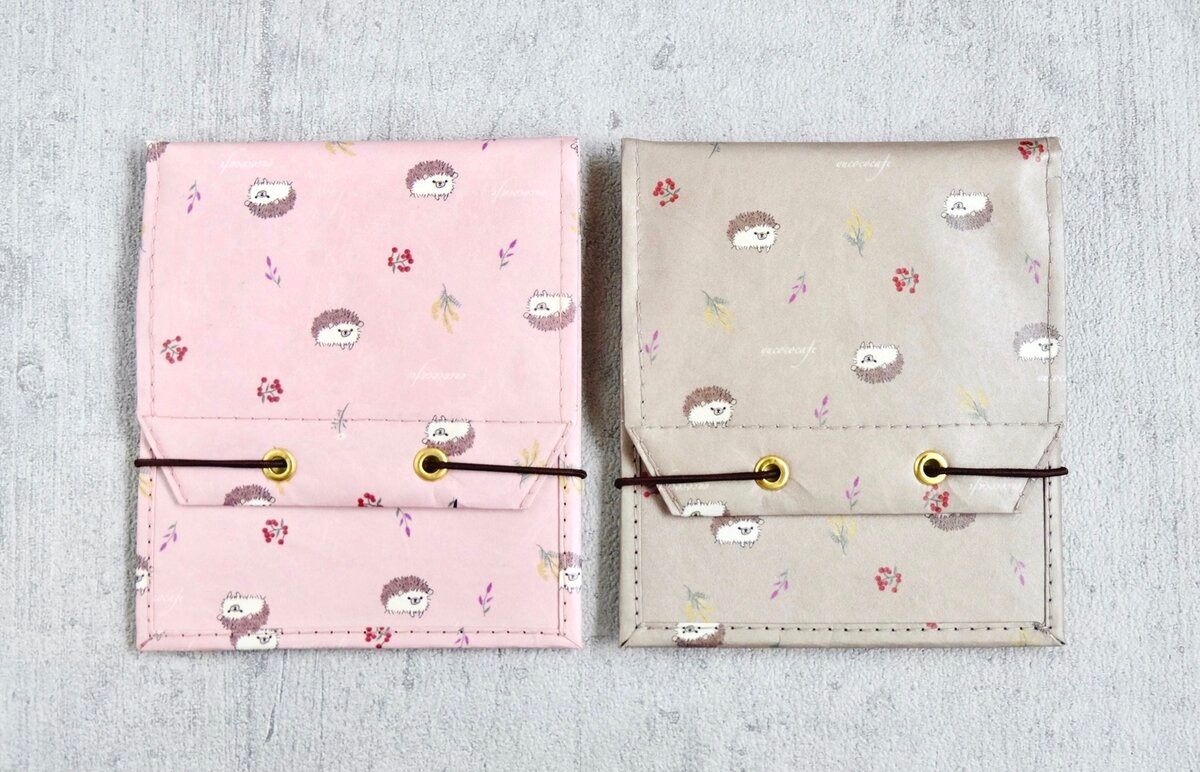 【本革不使用】ハリネズミさんの薄さ３mm極薄財布