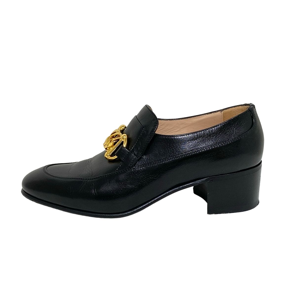 GUCCI(グッチ) ローファー 37 1/2 レディース - 588960 黒