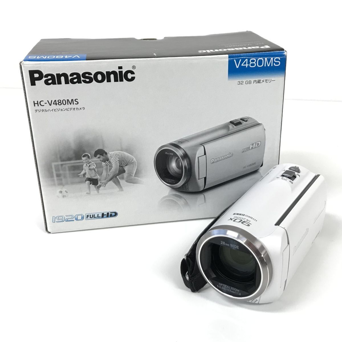 Panasonic ビデオカメラ HC-V480MS-