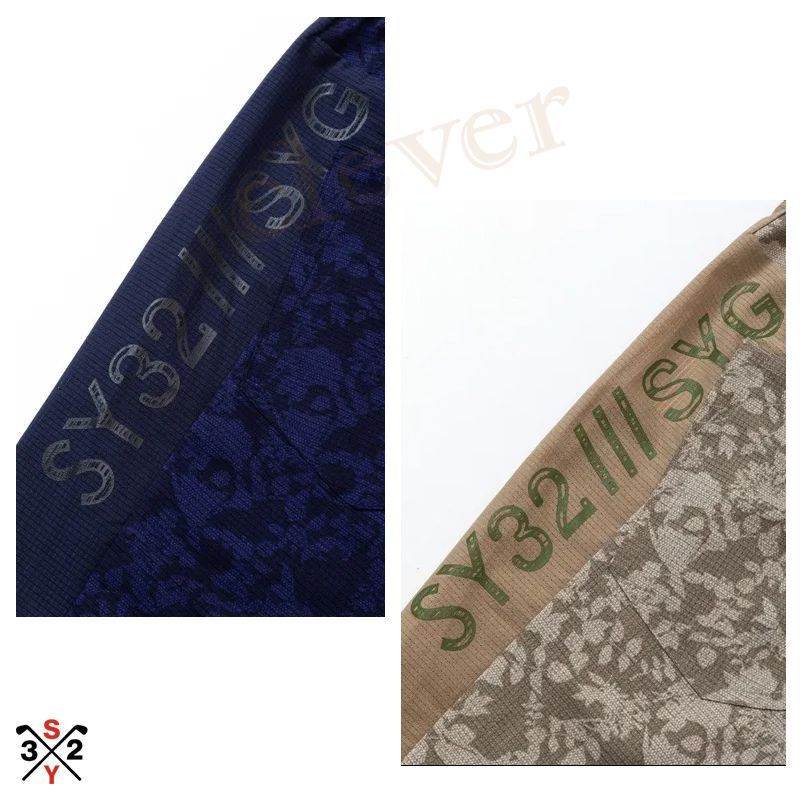 海外限定、店舗限定！ SY32 ゴルフ SY32 by SWEET YEARS ショートパンツ SY32 GOLF BOTANICAL PRINT COOL DOTS SHORTS ハーフパンツ ハーフパンツ ゴルフウェア 春夏 ボトムス 正規販売店 xaz-syg-24s33