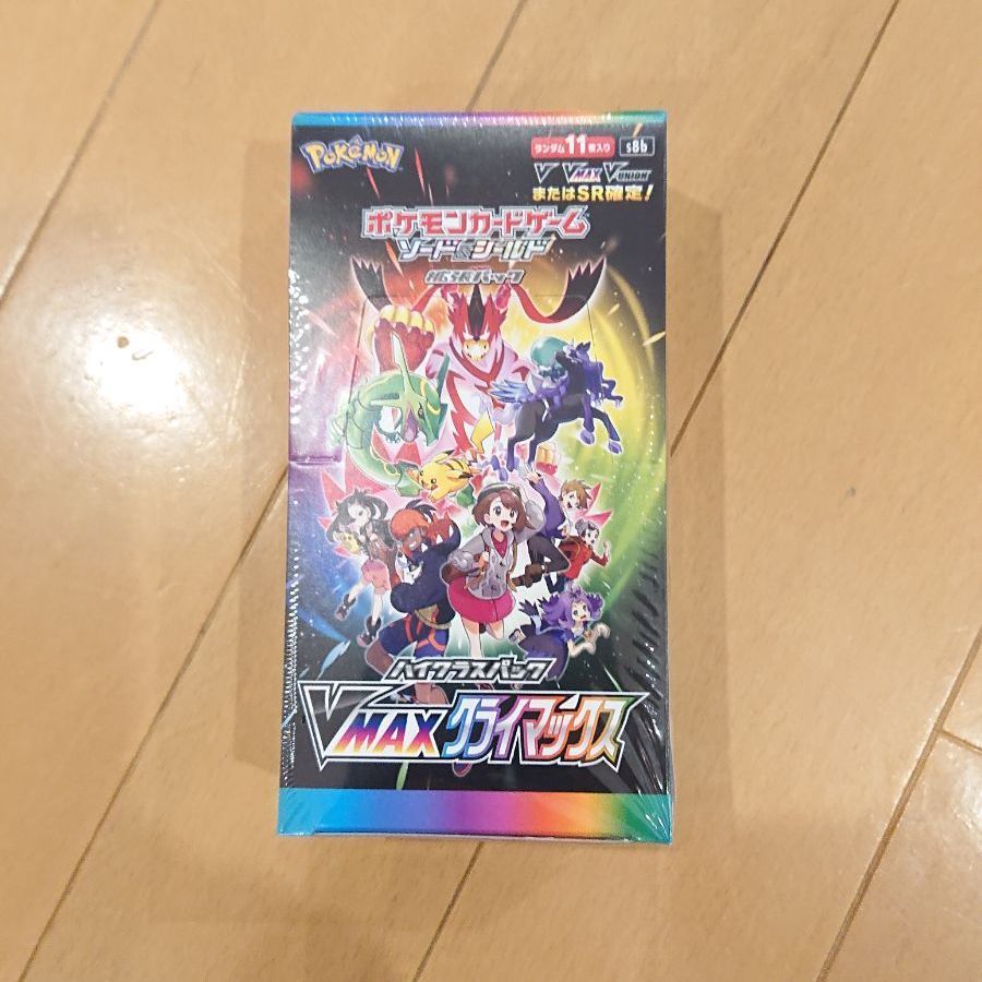 ポケモンカードVMAXクライマックス1BOXシュリンク付き - メルカリ