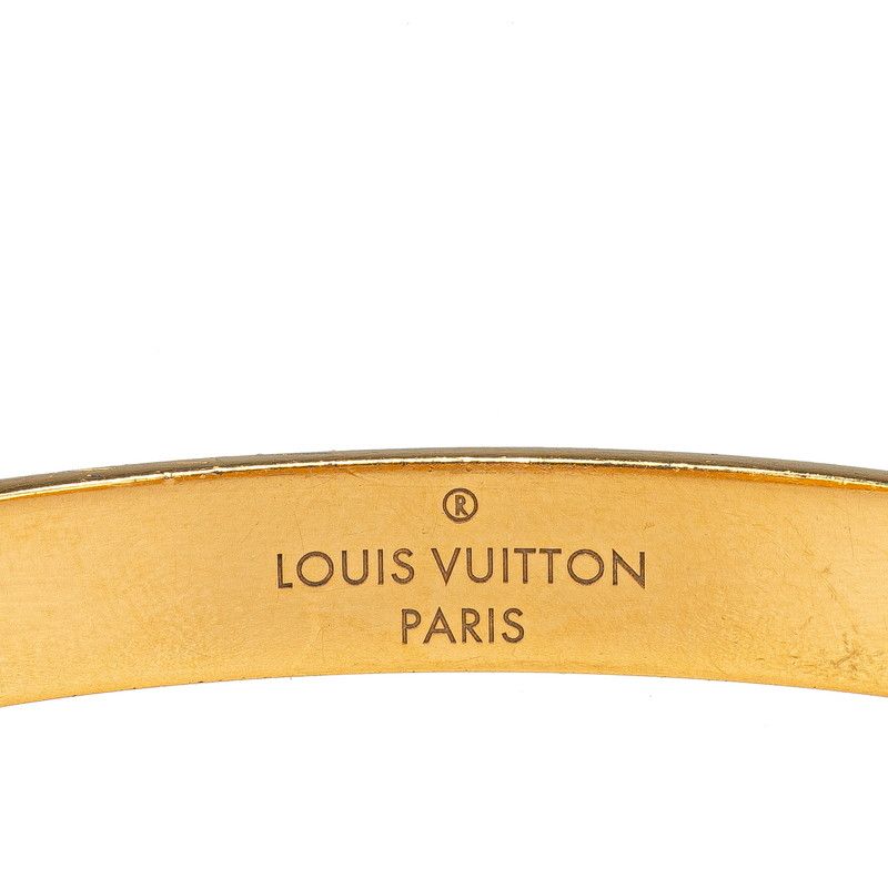 ルイヴィトン カフナノグラムバングル M LOUISVUITTON ルイヴィトン カフナノグラム バングル M00253