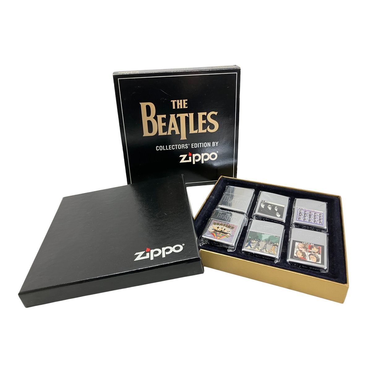 ZIPPO THE BEATLES COLLECTORS EDITION ビートルズ コレクターズ エディション 6個セット 保管品 ♥ W10434469