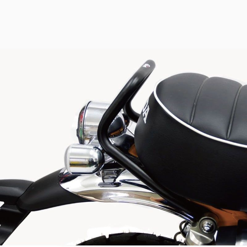 メーカー GCRAFT ジークラフト MONKEY125 モンキー125用 グラブバー ブラック スチール製 31269