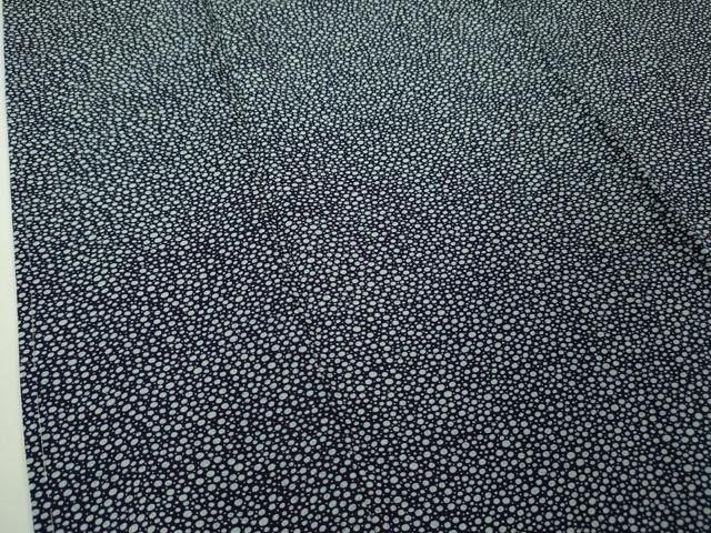 平和屋本店□極上 藍造り国選定無形文化財 藍師・佐藤昭人 小紋 霰文