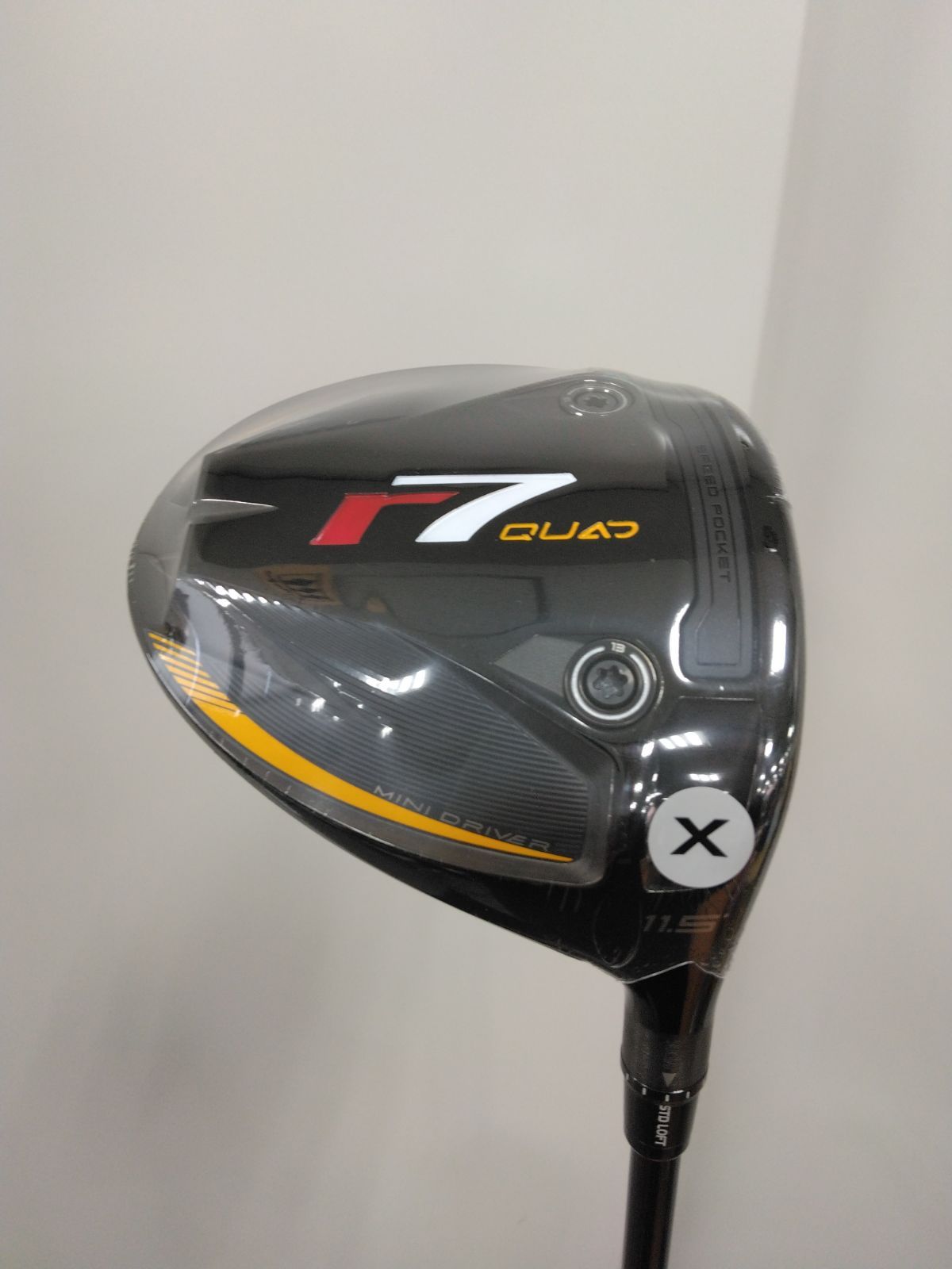 Dr テーラーメイド R7 Quad Mini Driver ロフト11.5° X FUJIKURA SPEEDER MD6-ﾌﾚｯｸｽS USA直輸入品 モデル 浦安店