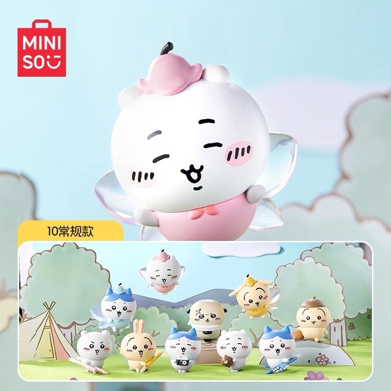 MINISO・公式 ちいかわ chiikawa フィギュア（ハッピー仲間たち