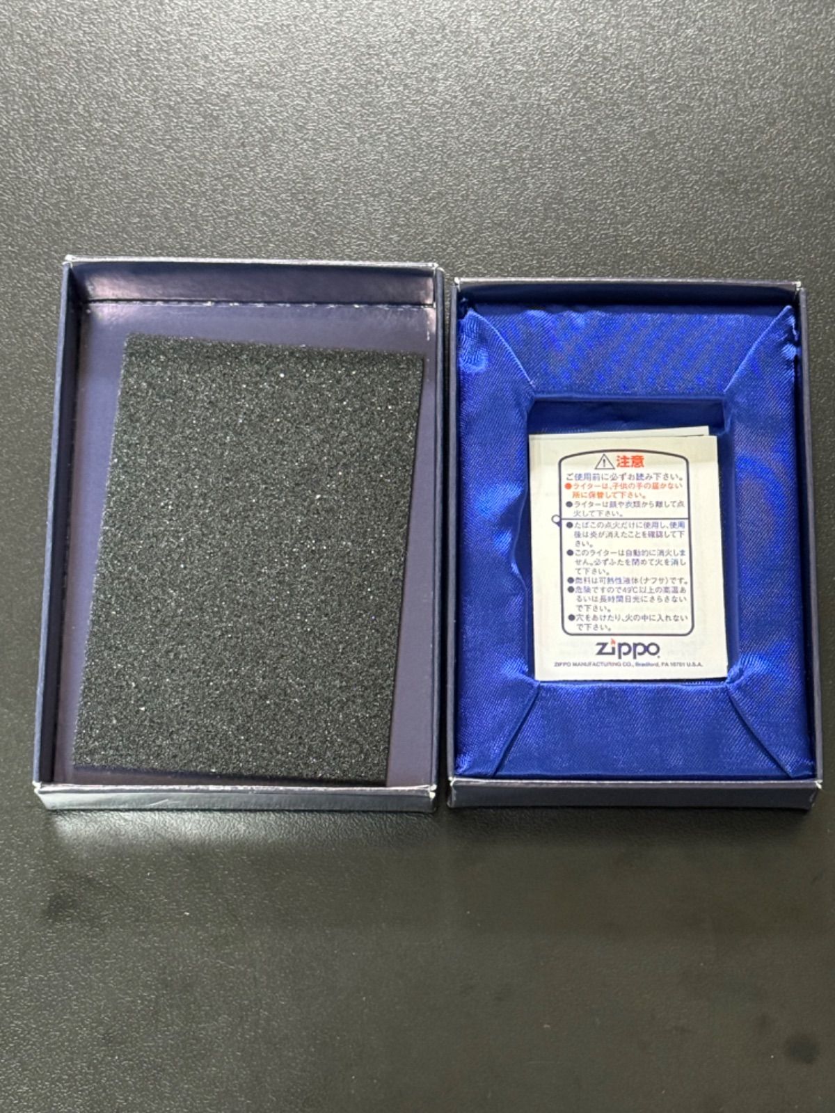 zippo Peace Acoustic BLUE TITAN 限定品 ピース アコースティック 