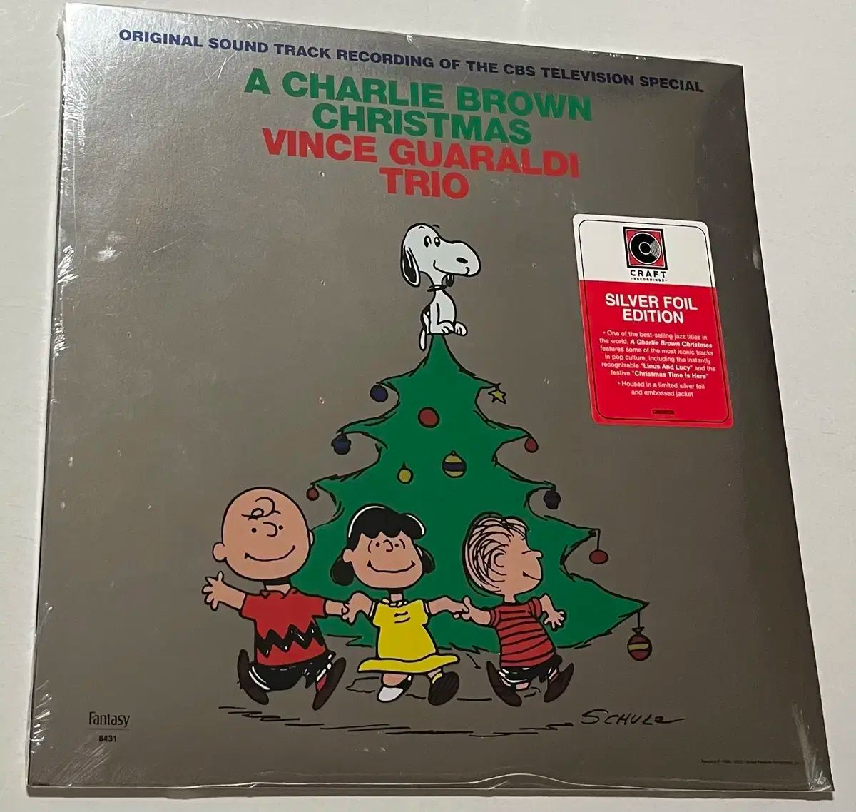 チャーリー ブラウン クリスマス LP 2021 年 ホイル EDITION エディション