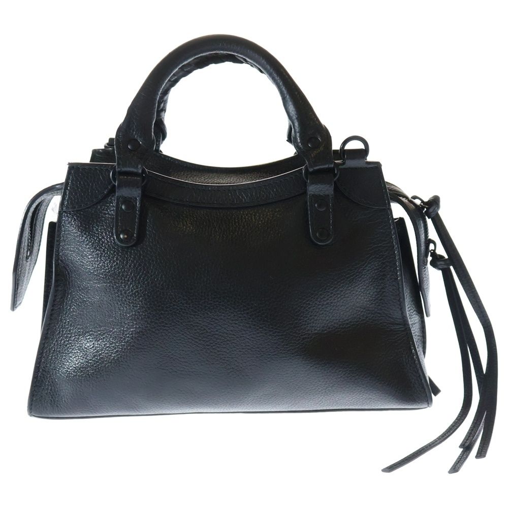 極美品 バレンシアガ ハンドバッグ 2way シティ ブラック　ショルダーバッグ BALENCIAGA - BALENCIAGA バレンシアガ クラシックミニシティ