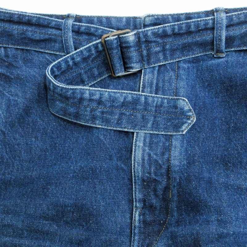 ルメール LEMAIRE デニムパンツ ジーンズ ワイド 立体裁断 ハイ