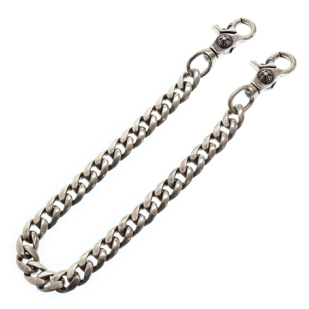 CHROME HEARTS (クロムハーツ) CLASSIC LONG-T 2クリップロングクラシック シルバーウォレットチェーン