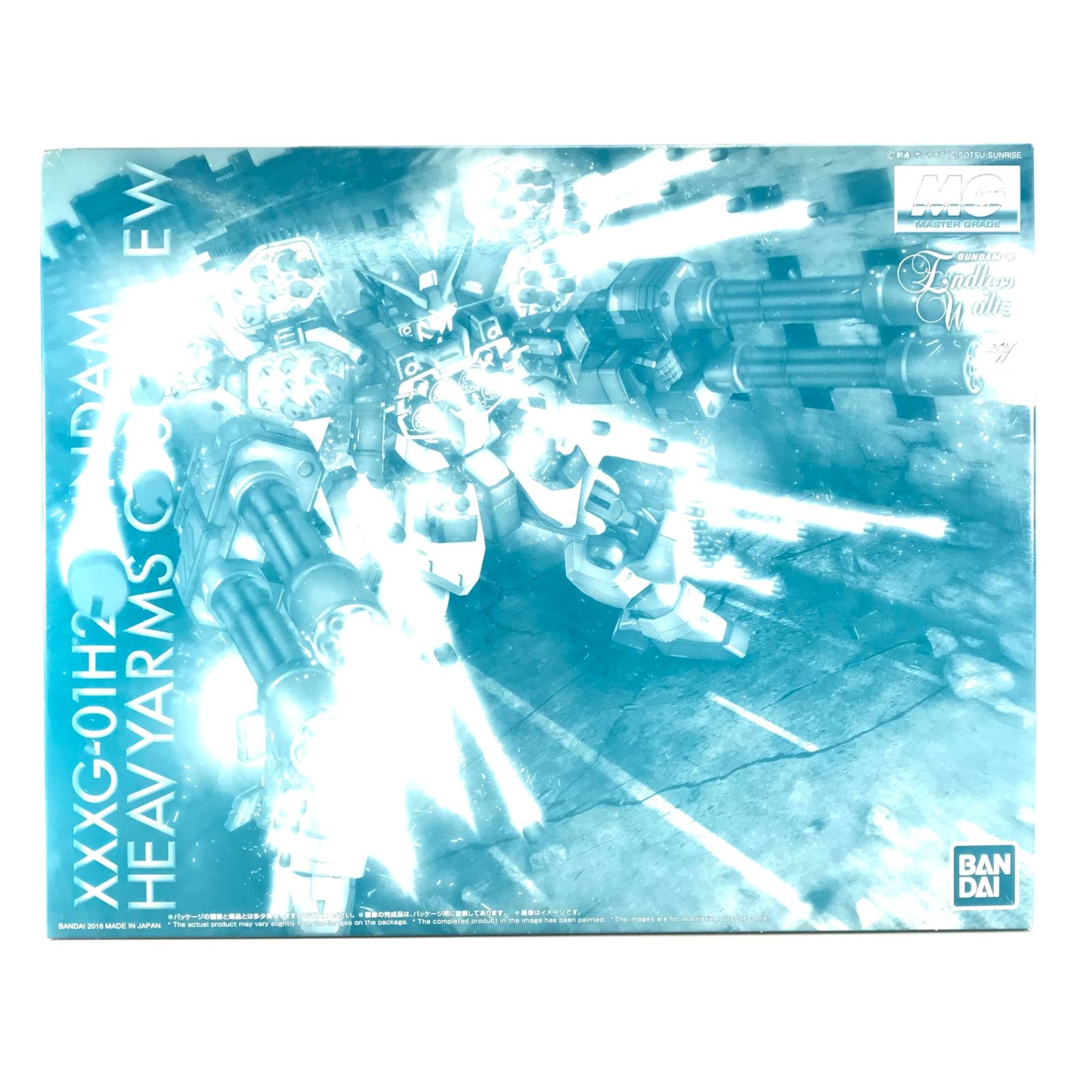 BANDAI プラモデル 1|100 MG XXXG-01H2 ガンダムヘビーアームズ改 EW 新機動戦記ガンダムW Endless Waltz 外箱開封品