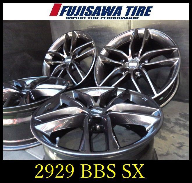 2929 A▲ ▲BBS SX ホイール▲18x8.0J 5穴 PCD108 45◆4本