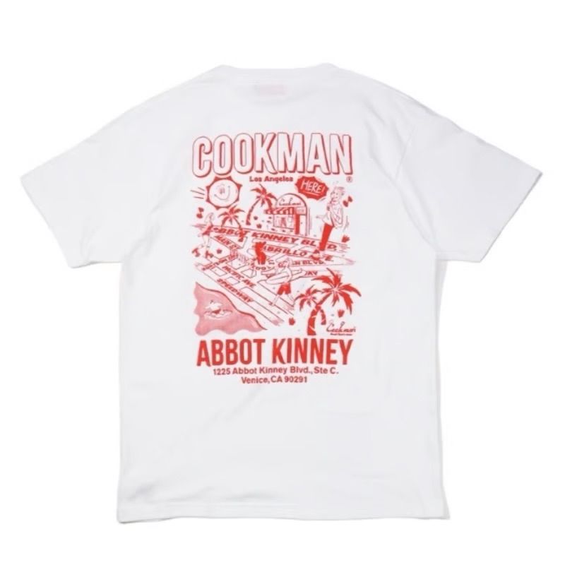 新品未使用　クックマン　Cookman　Tシャツ　XLサイズ XLサイズ Cookman クックマン TM Paint California bear Tシャツ ブラック