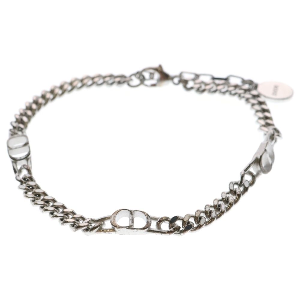 クリスチャンディオール ブレスレット CDロゴ CDアイコン メタル シルバー クリスチャンディオール ブレスレット CDロゴ CDアイコン メタル