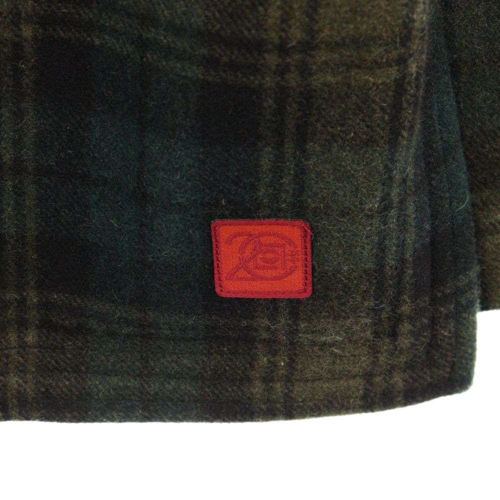 CLOTAPPAREL (クロット アパレル) ウールチェック チャイナシャツ 
